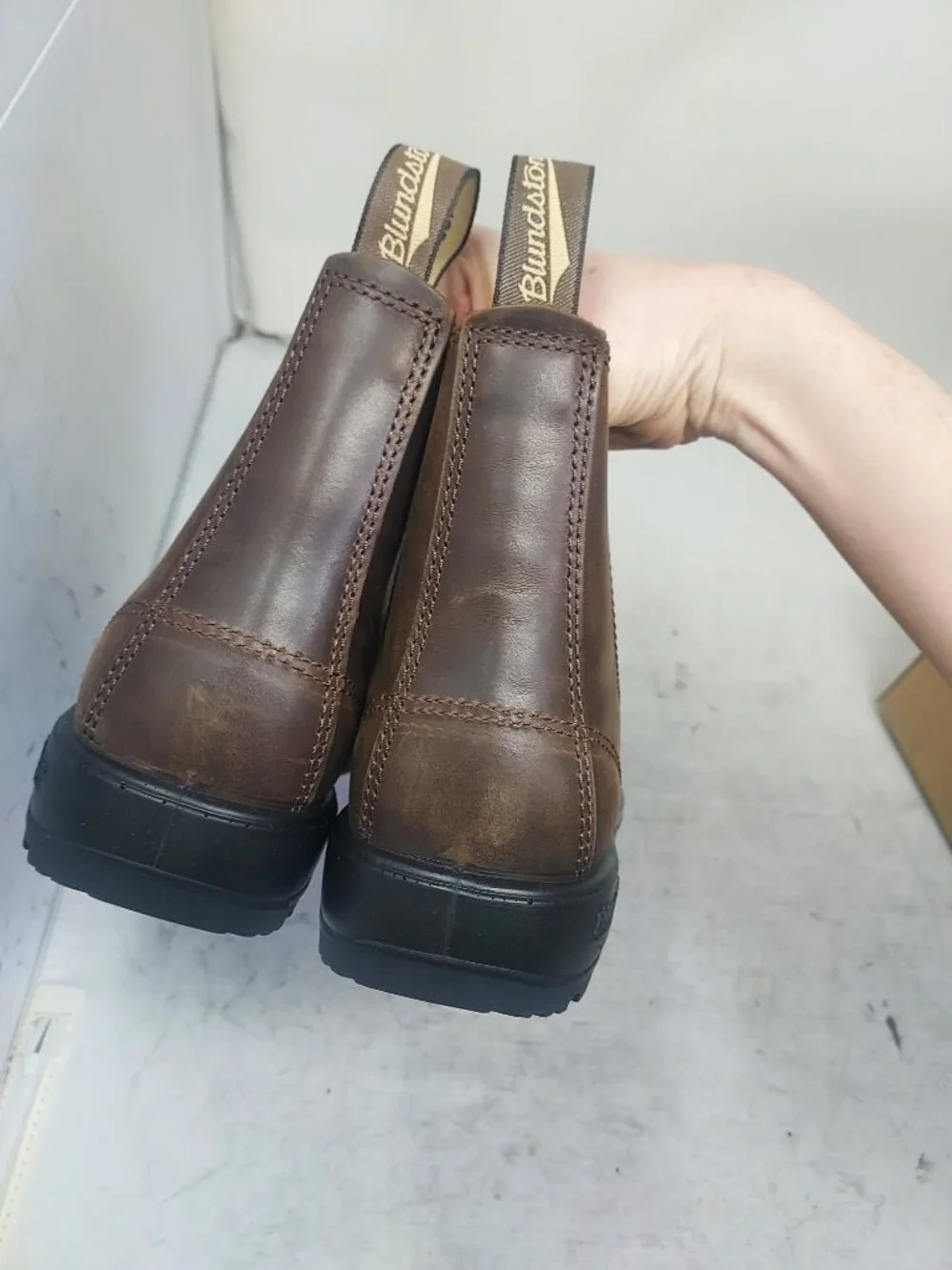 Blundstone MENS Antique Brown Chelsea Boot